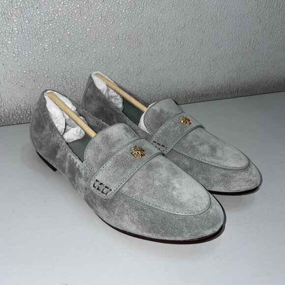 Tory Burch Women’s Ballet Loafer – Blue Lapis Suede – Size 5.5 - Picture 1 of 9